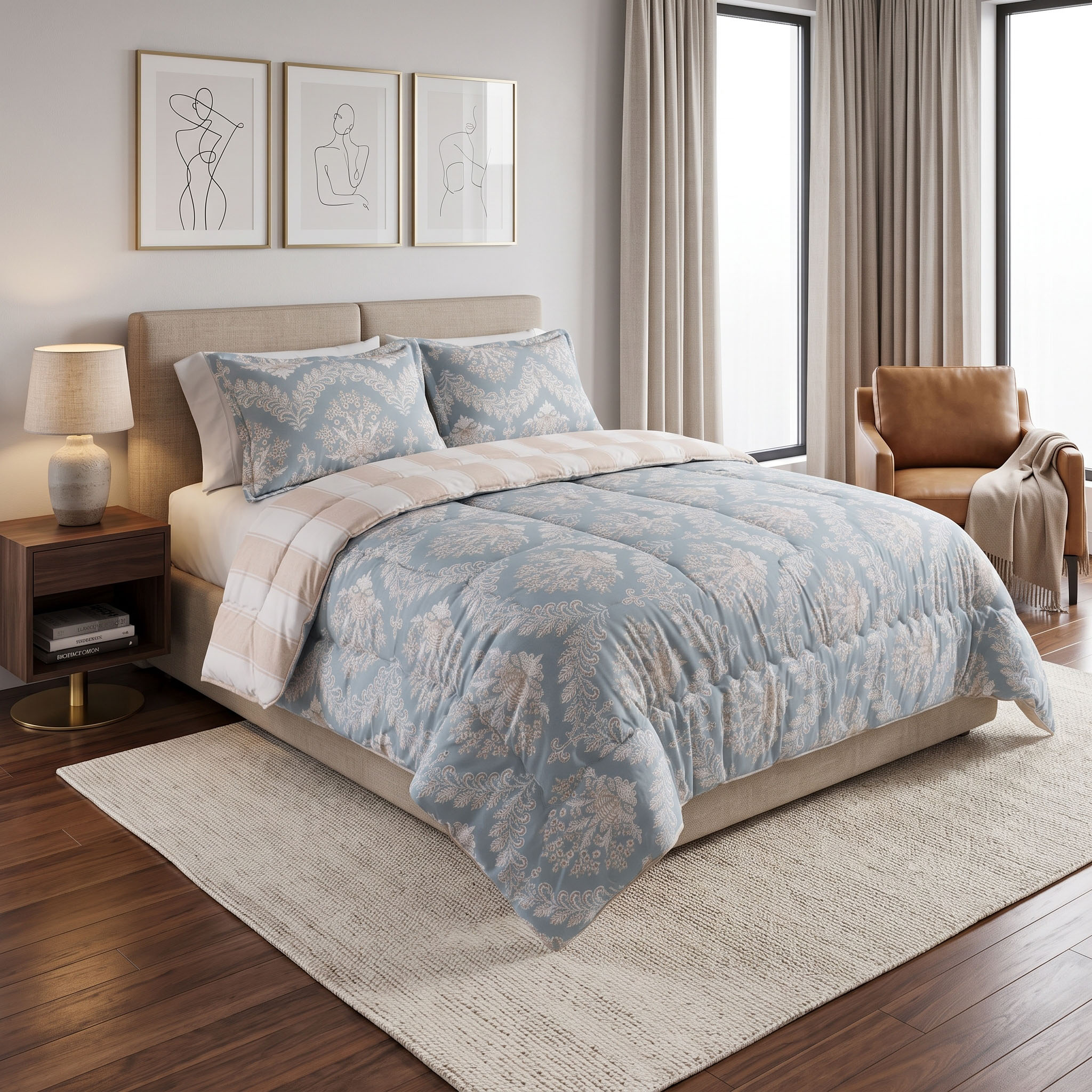 4147-1.jpg لحاف قطن مخلوط 4147 - Image 1