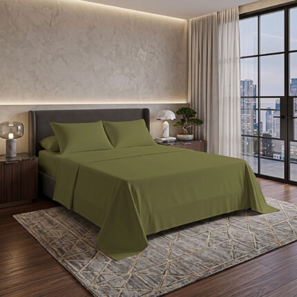 ملاية مايكروفايبر ساده F717 زيتي